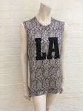 Acne Studios and Liberty LA Top T shirt Paisley Print XXS Limited Edition Ladies