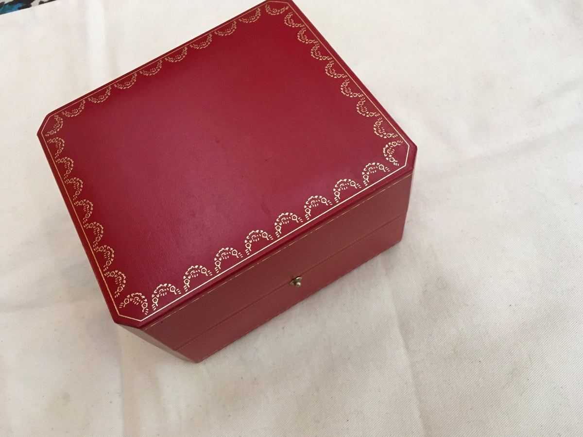 Cartier Watch Box in Red
