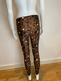 THE UPSIDE Tobacco Leopard Print Leggings Size XXS F 34 US 2 EU 32 ladies