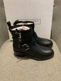 the white company London leather Biker Boots Size 37 UK 4 US 7 ladies