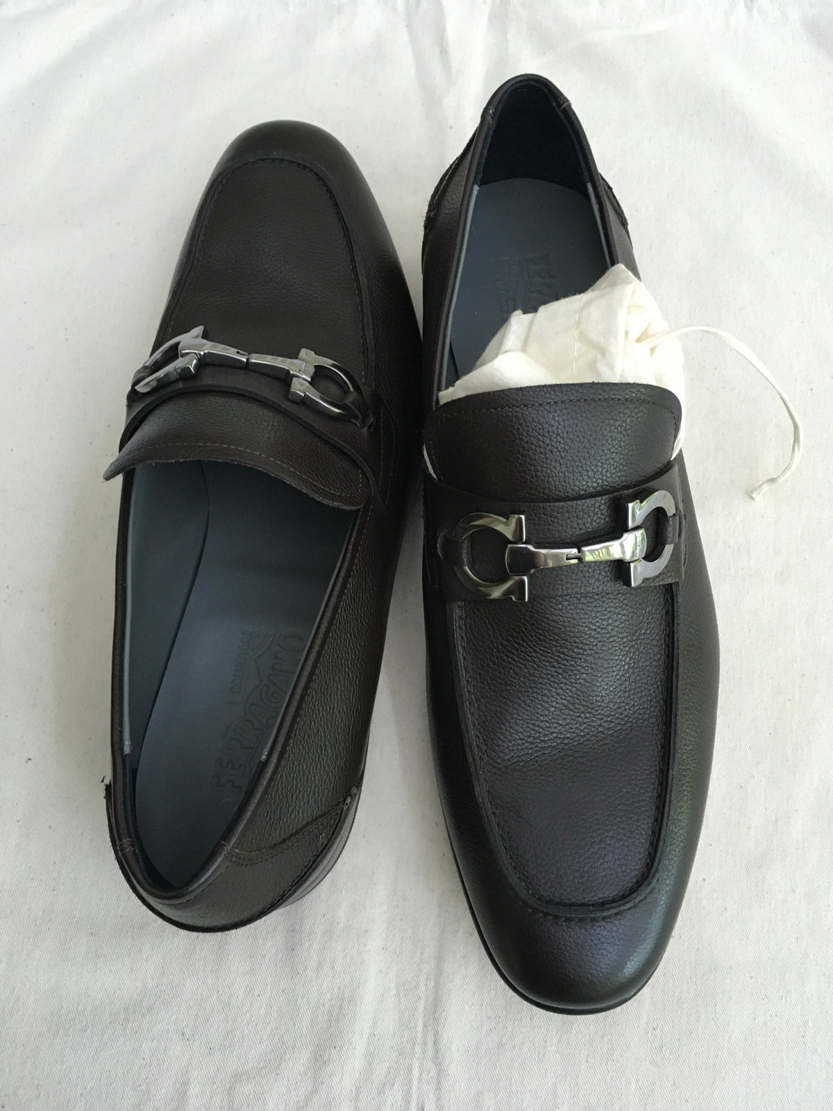 Salvatore Ferragamo 'Metrone 2' Bit Loafer Shoes Size 11 EEE men