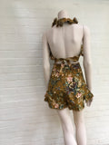 ZIMMERMANN MOST WANTED Tropicale Flutter Bodice and Short Set  Ladies