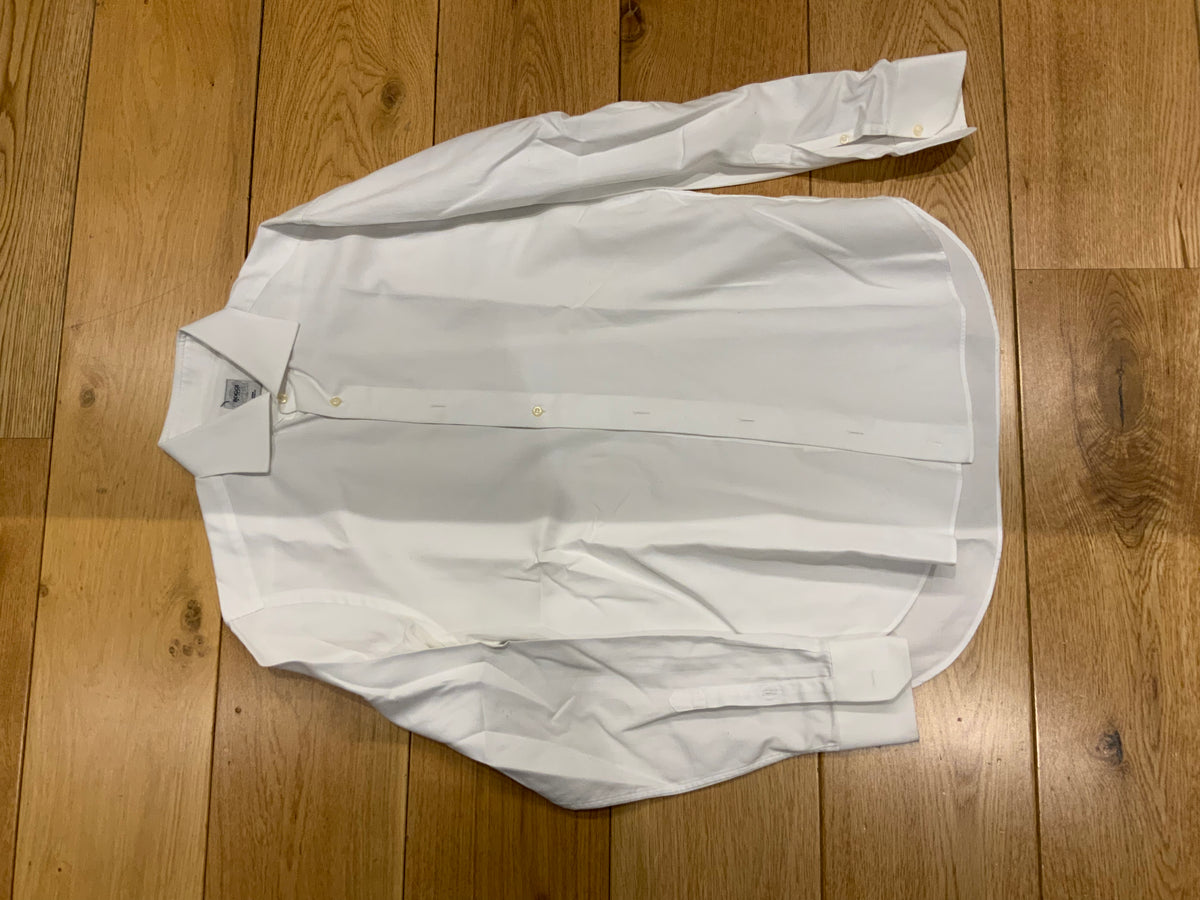 BOGGI MILANO LONG SLEEVE BUTTON-UP SHIRT SIZE 15 1/2" 39 CM men