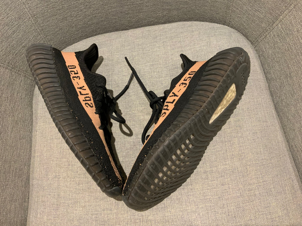 Yeezy x adidas Boost 350 V2 ' Copper' Low Top Trainers Sneakers 40 UK 6 1/2 US 7 men