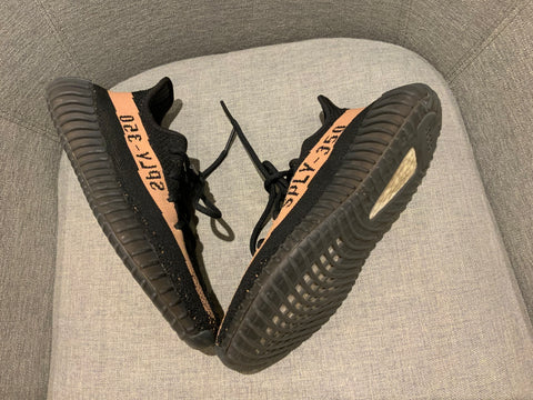 Yeezy x adidas Boost 350 V2 ' Copper' Low Top Trainers Sneakers 40 UK – Afashionistastore
