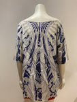 Athena Procopiou oversized flower silk blouse top Size small / medium ladies