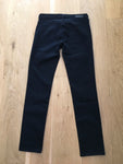 AG Adriano Goldschmied Women's THE STILT Cigarette Black Jeans Size 25 RRP $299 ladies