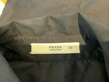 Prada Navy Fitted Shirt Blouse I 38 UK 6 US 2 XS ladies