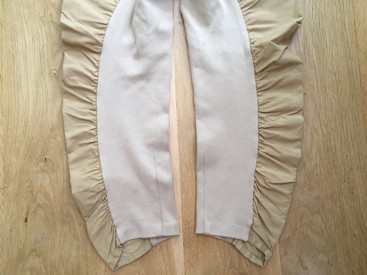 Stella McCartney Tina ruched-leg cropped trousers pants Size I 34 UK 4 US 0 ladies