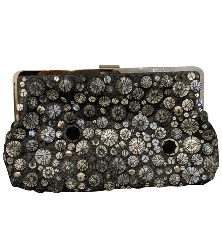 SARAH'S BAG HANDMADE IN LEBANON LARGE EMBELLISHED CLUTCH BAG HANDBAG AMAZING ladies