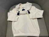Original Marins Boys' Hooded Zip-Up Sweatshirt Top Size 12-18 Month CHILDREN