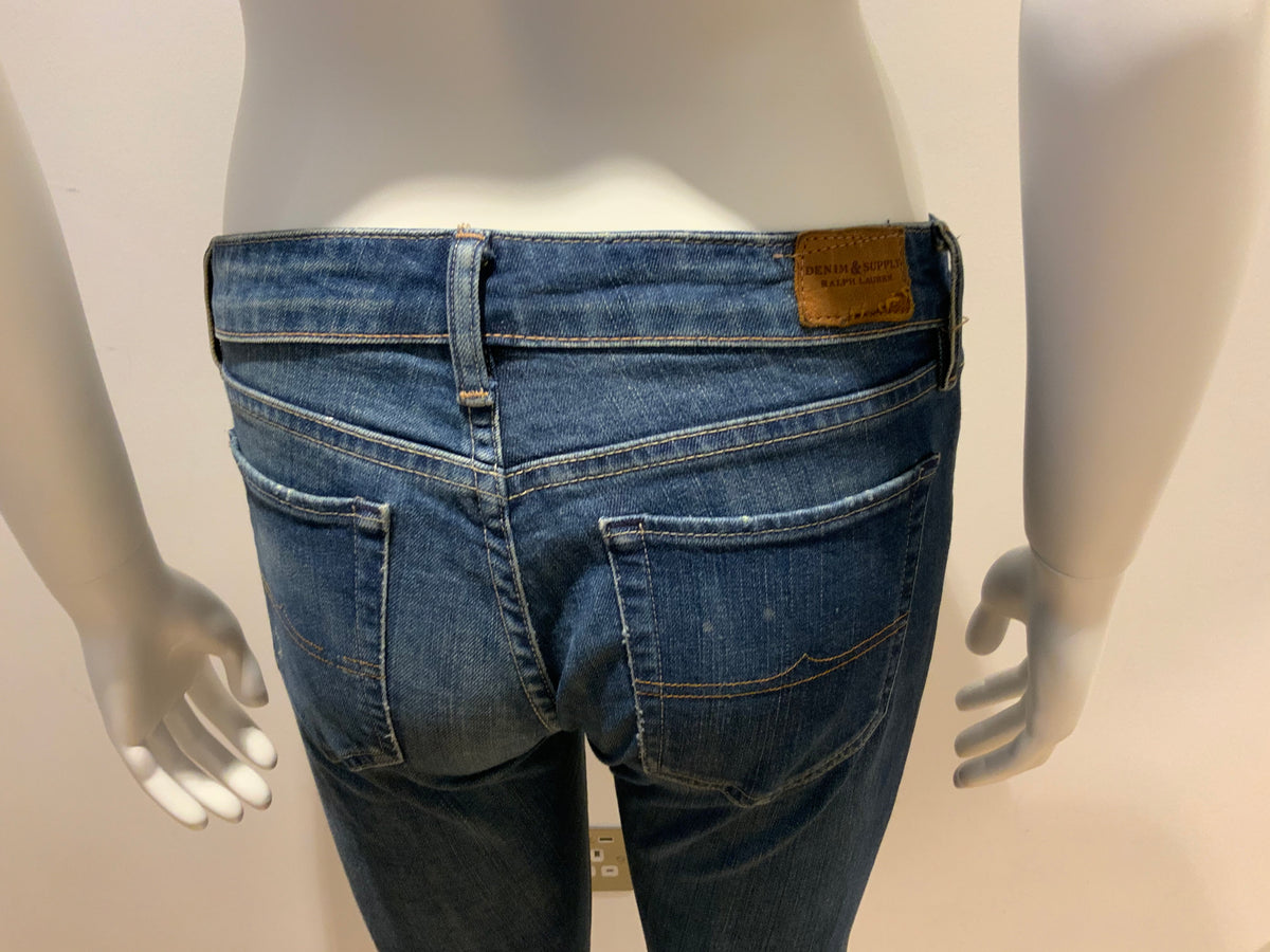 Ralph Lauren Denim & Supply Skinny Jeans Denim Pants Trousers Size 27 / 32 ladies