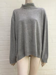 Marks&Spencer M&S Grey Pure Cashmere Turtleneck Jumper Size XL ladies