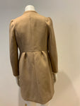 Vanessa Bruno Athé Fall lambswool neural beige coat Size F 34 UK 4 US 2 ladies