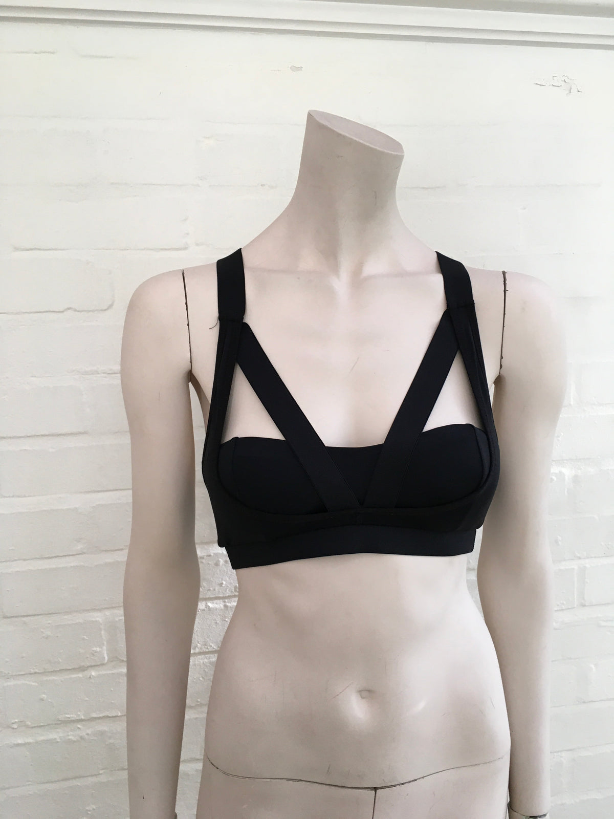 MICHI FELINE BRA Sportswear Sleeveless Tank Top size S Small LADIES