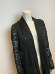 JASMINE DI MILO BLACK LACE BLAZER SIZE UK 14 US 10 EU 42 ladies