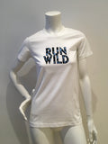 MARKUS LUPFER RUN WILD T SHIRT SIZE M MEDIUM ladies