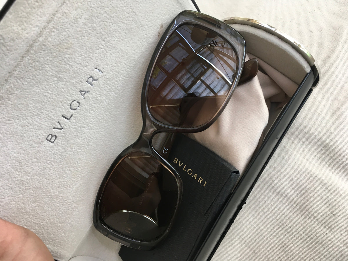 BVLGARI SWAROVSKI CRYSTAL BV 8099B 55 986/13 SUNGLASSES ladies