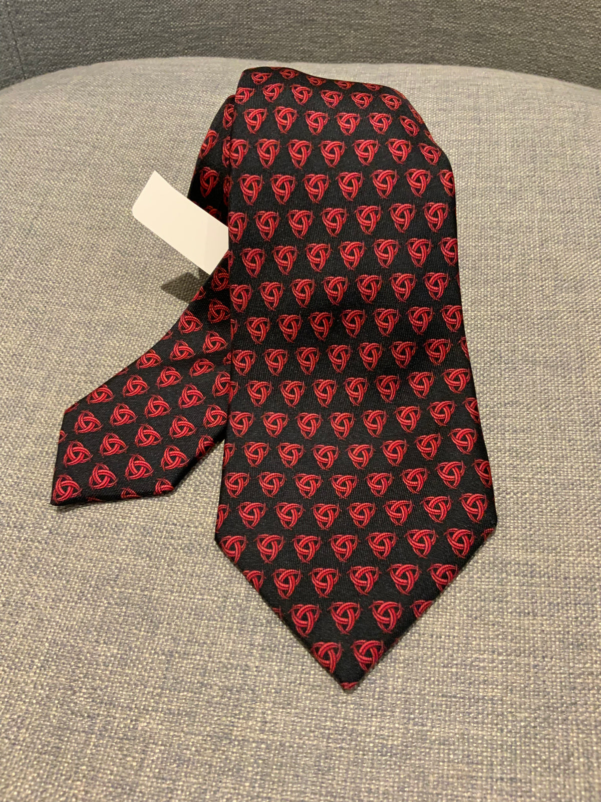 Hermès HERMES Paris Made in France Knot Pattern 7350 PA Silk Tie men