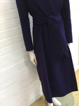 Donna Karan New York DKNY Cashmere Purple Robe Coat  Ladies