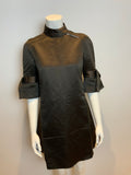 Black Emporio Armani Runaway Black Mini Dress Size I 42 UK 10 US 6 ladies