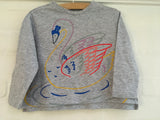 Stella McCartney KIDS Girls' Swan Print Sweater Top Children