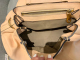 Chloé Chloe Peach Elsie Large Leather Top Handle Handbag Bag ladies