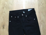 Rag & Bone / JEAN Black The Skinny low-rise skinny jeans Size 24 ladies