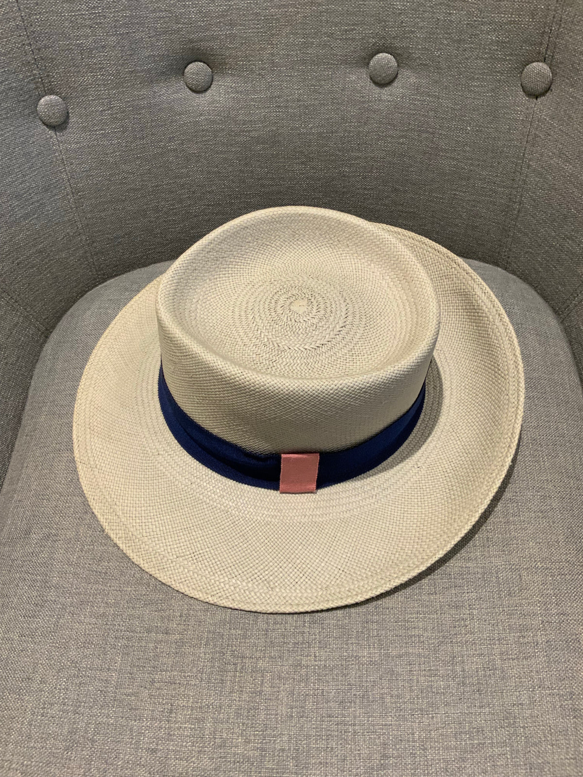 La Cerise Sur Le Chapeau - Natural Straw Hat Size 56 ladies