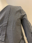 Dion Lee 'axis' Gingham Check One-shoulder Top Blouse Size AU 6 UK 6 US 2 XS ladies