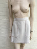 Topshop White Mini Skirt UK 14 US 10 EU 42 ladies