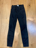 L’AGENCE Black Margot High Rise Skinny Jeans Size 24 ladies