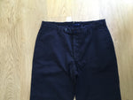 incotex Venezia 1951 High Comfort Navy Cotton-Blend Chinos Pants Trousers men