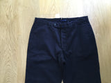 incotex Venezia 1951 High Comfort Navy Cotton-Blend Chinos Pants Trousers men