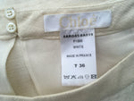 Chloé Chloe White Shift dress Size F 36 US 4 UK 8 ladies