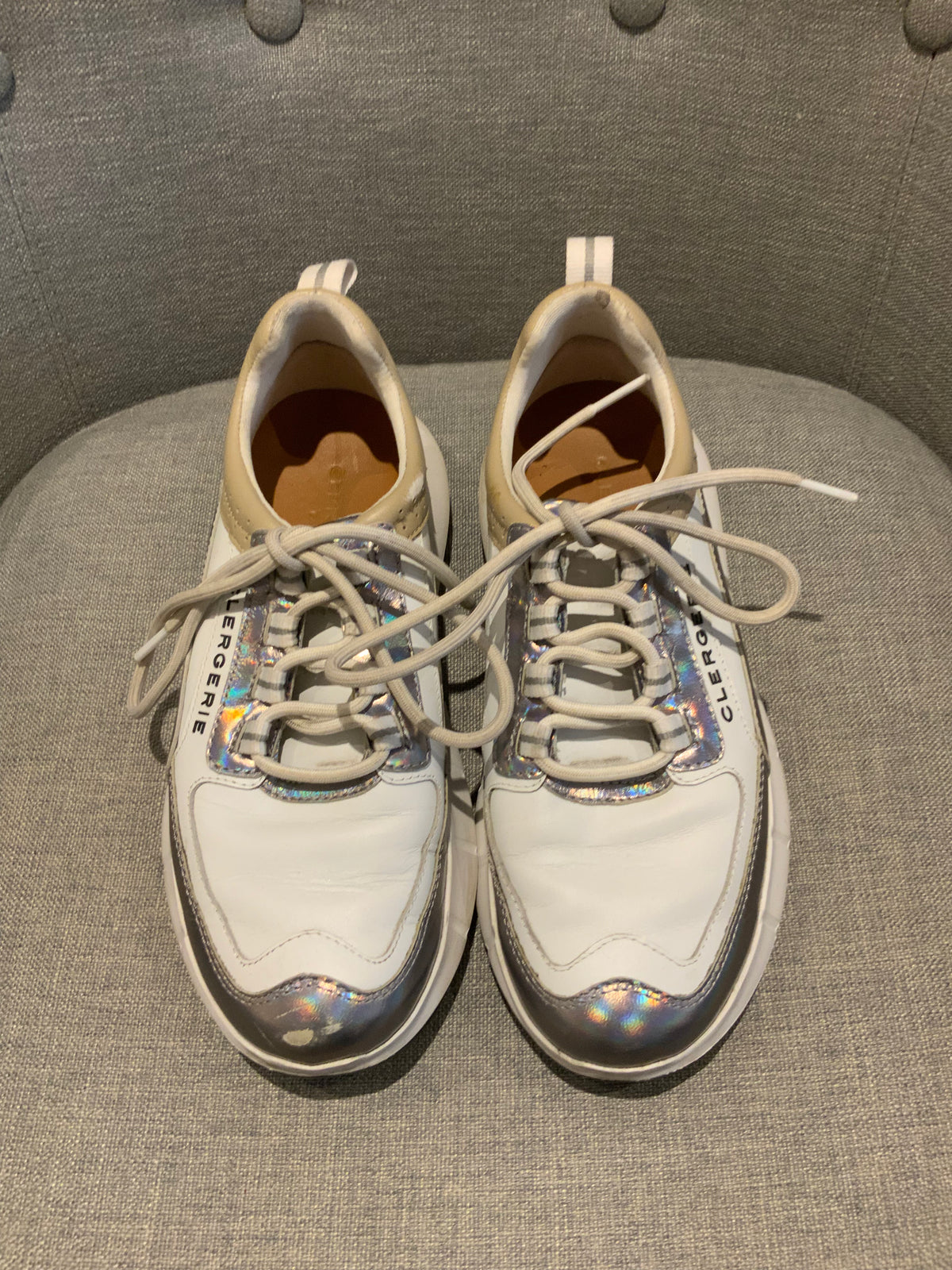 ROBERT CLERGERIE AFFINITE TRAINERS SNEAKERS SIZE 36 UK 3 US 6 ladies