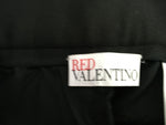 RED VALENTINO BLACK CULLOT WITH BELT DETAIL PANTS TROUSERS SIZE I 38 Ladies
