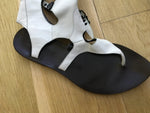 Gianni Barbato Gladiator Sandals Shoes Size 37 1/2 ladies