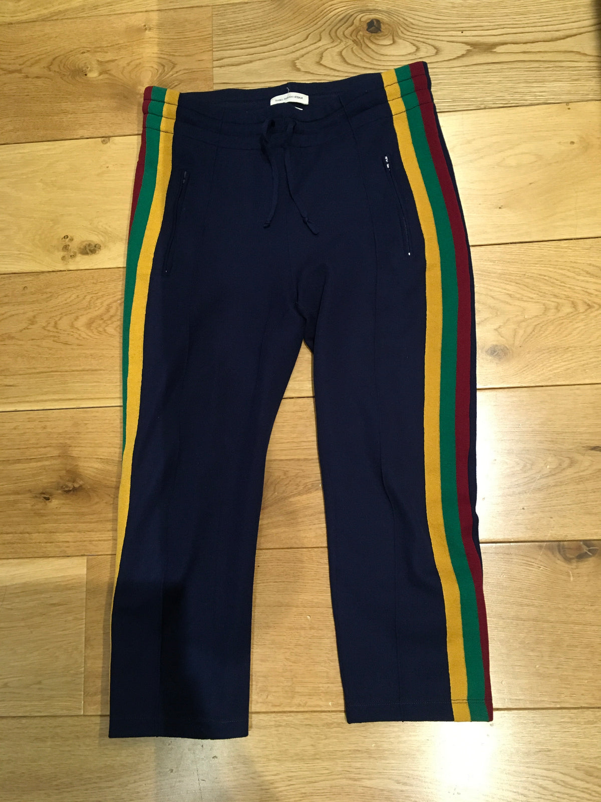 Isabel Marant Étoile Dobbs side-striped track Pants Trousers Size S Small ladies