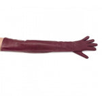 Prada Cerise Buttery Nappa Leather Long Gloves ladies