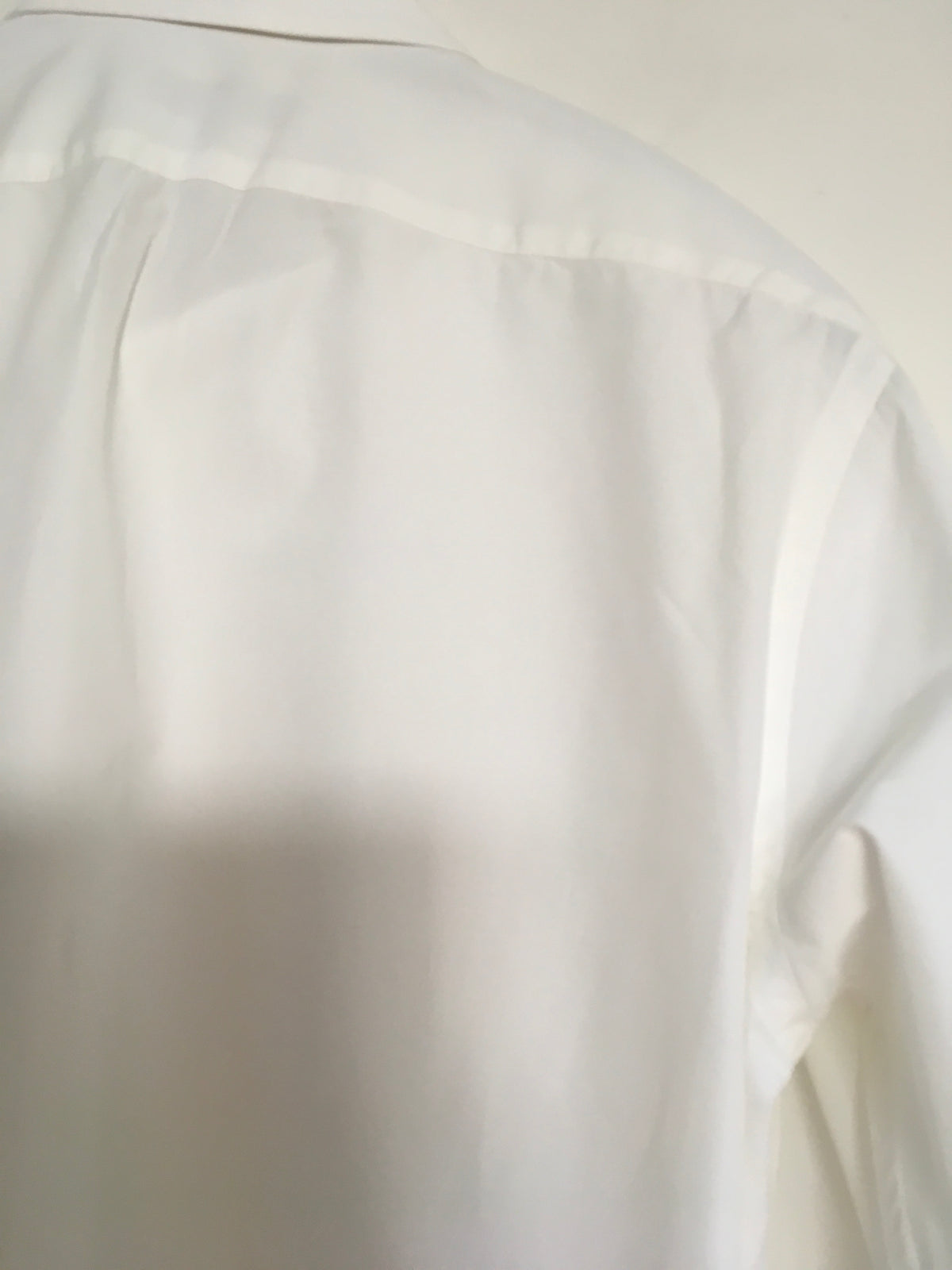 BURBERRY LONDON LONG SLEEVE BUTTON-UP WHITE SHIRT SIZE 15 3/4 40” Men