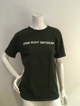 Zara short sleeve graphic tee "redefine your mind" size S small MOST WANTED ladies