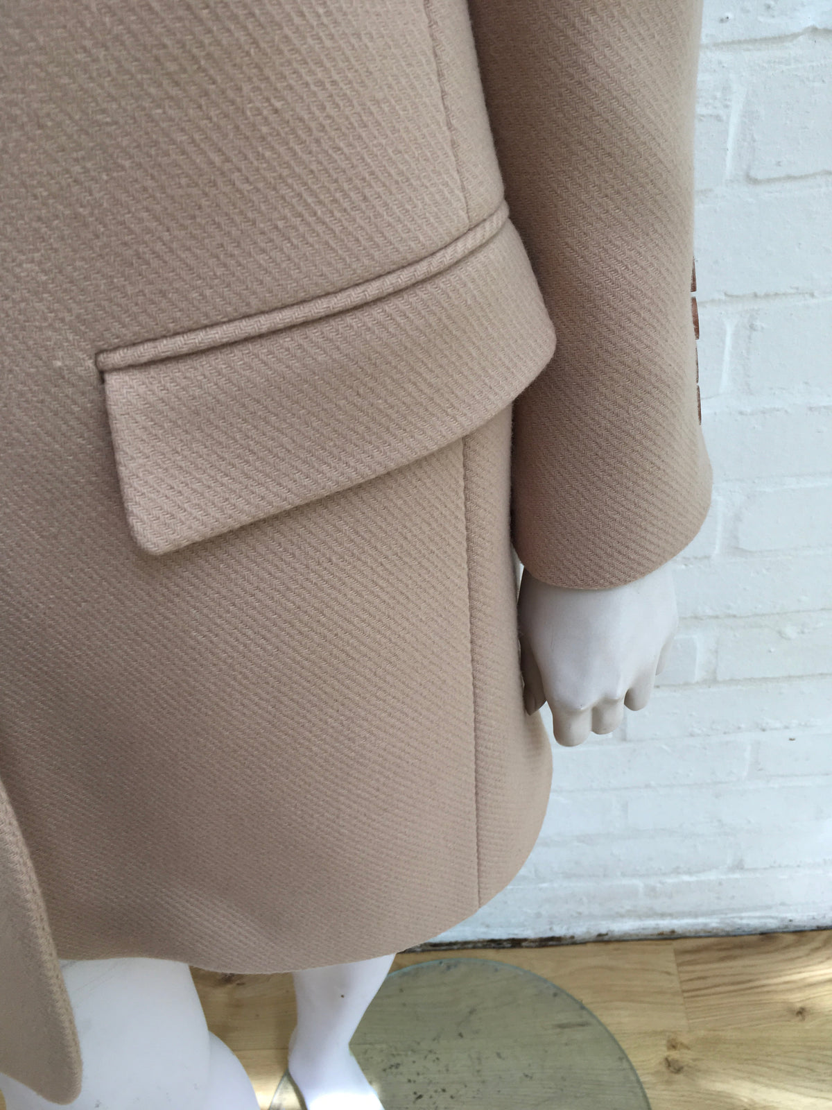 STELLA MCCARTNEY Beige 2019 Bryce wool-blend coat ladies