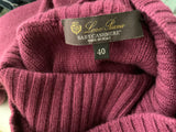 Loro Piana Ladies BABY CASHMERE Cable Knit Jumper Sweater Pullover I 40 ladies
