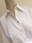 BOUTIQUE HAWES & CURTIS LONG SLEEVE BUTTON-UP SHIRT UK 10 ladies