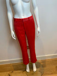 Ralph Lauren Blue Label Red Silky Pants Trousers Size US 4 UK 8 S SMALL ladies