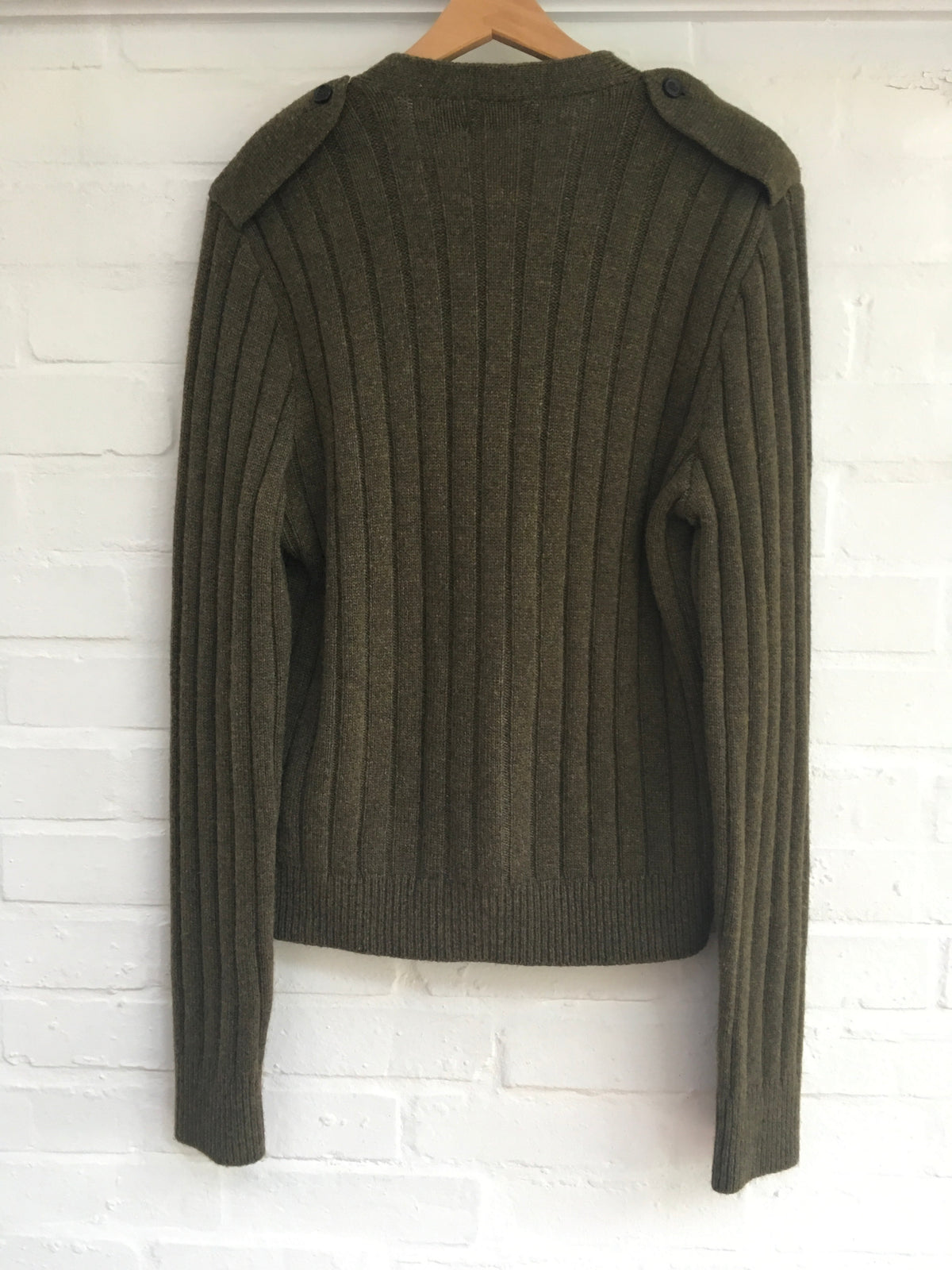 Ralph Lauren Purple Label Luxurious Suede Cashmere Panel Jacket Cardigan L Men
