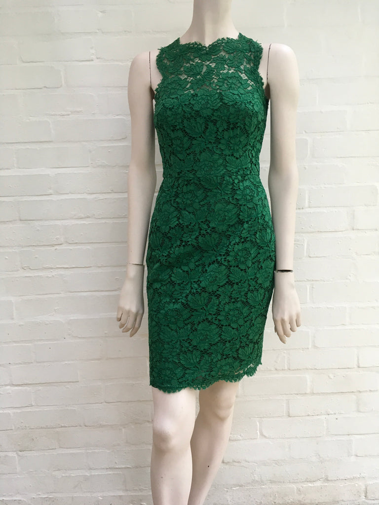 Valentino Green Lace Fitted Dress Bow Detail Dress SO ELEGANT Size XS ladies Valentino Green Lace Fitted Dress Bow Detail Dress SO ELEGANT Size XS ladies