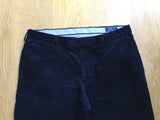 Ralph Lauren Polo Men's Navy Stretch Slim Fit Corduroy Pants Trousers men