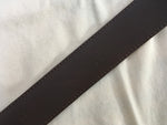 LONGHI Size 36 Brown Leather Belt for Bergdorf Goodman Men